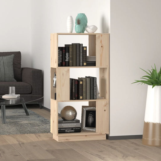 Kirjahylly/tilanjakaja 51x25x101 cm täysi mänty - Sisustajankoti.fi