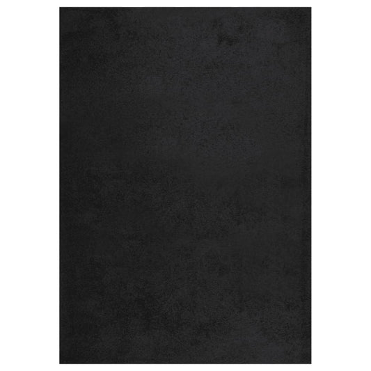 Pörrömatto korkeanukkainen musta 120x170 cm - Sisustajankoti.fi