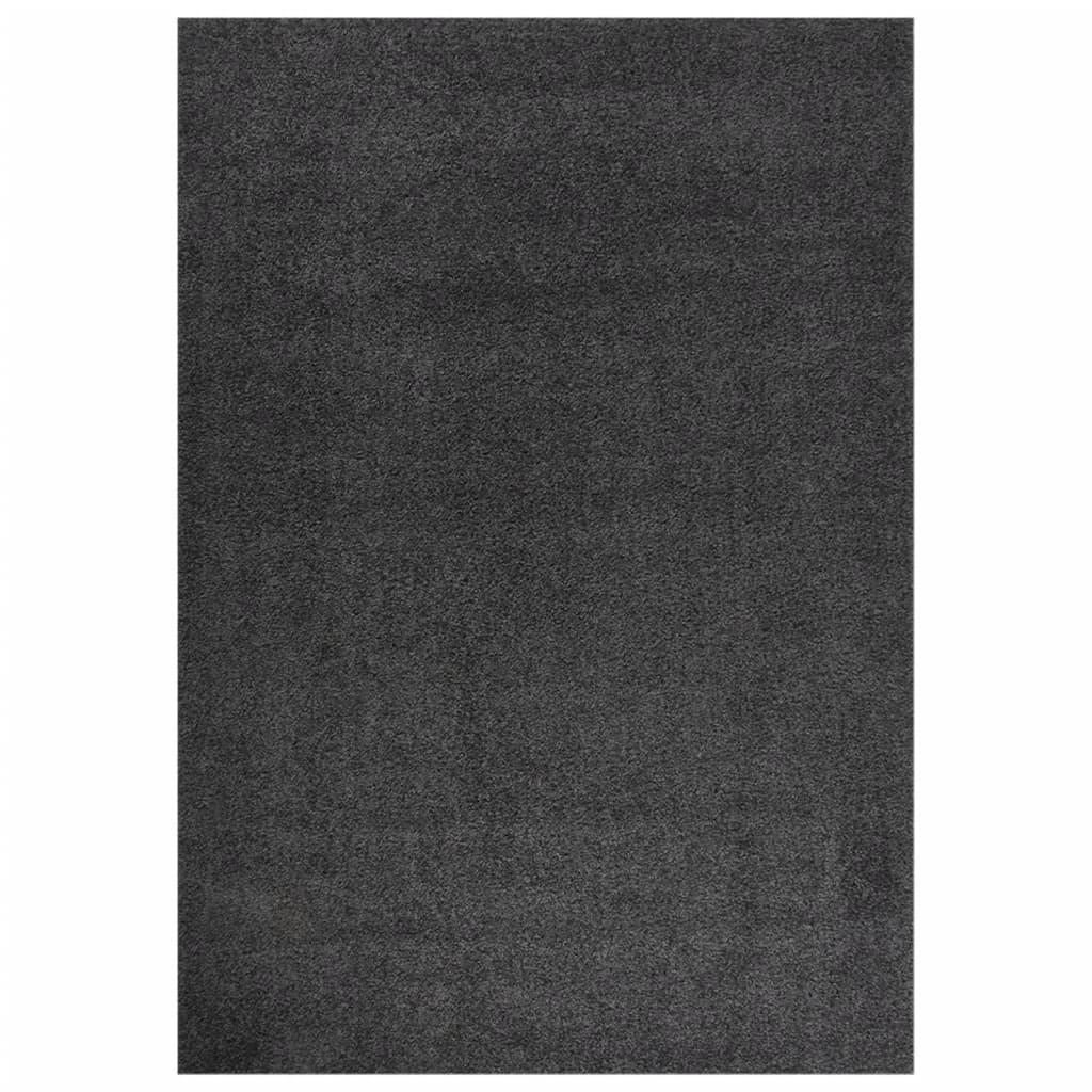 Pörrömatto korkeanukkainen antrasiitti 140x200 cm - Sisustajankoti.fi
