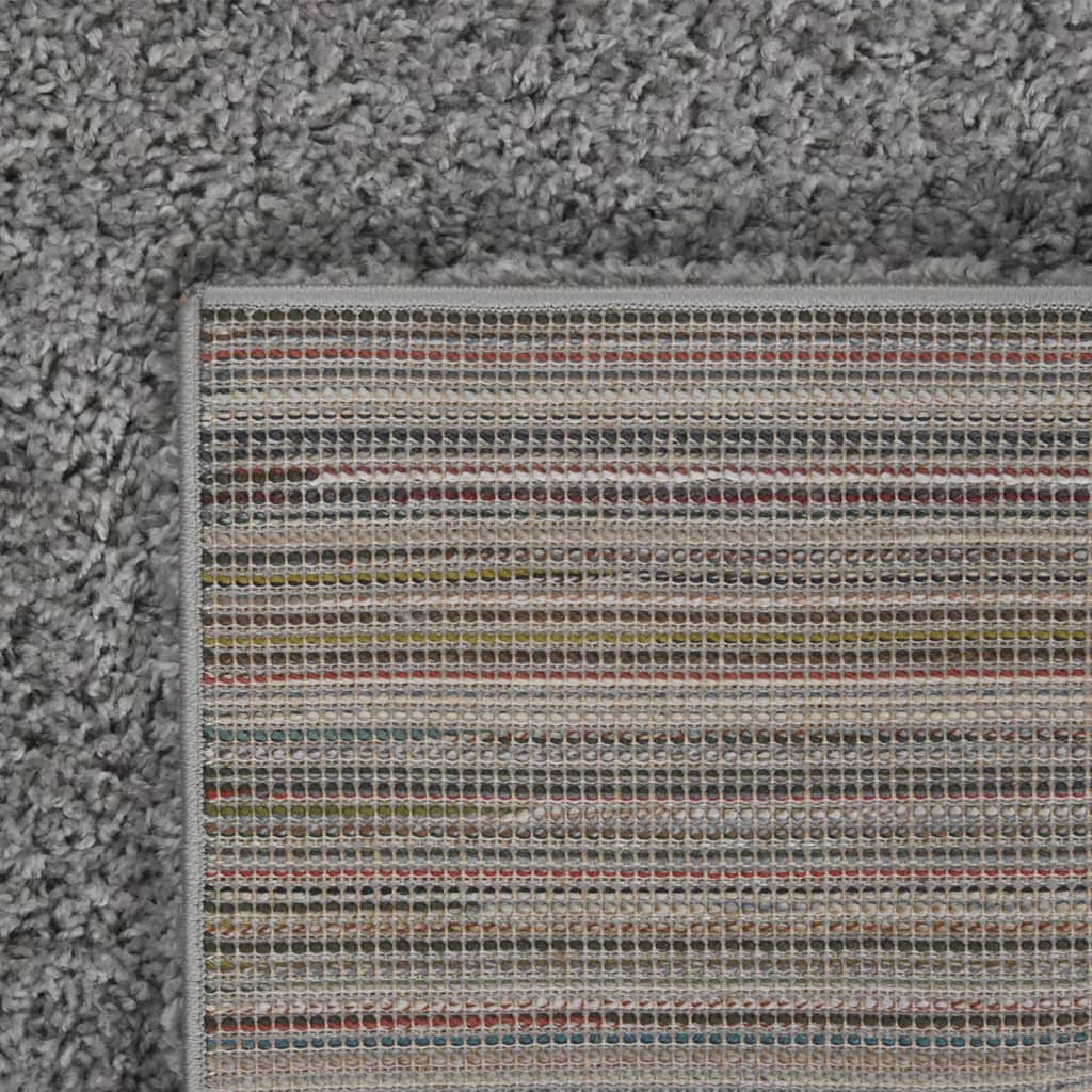 Pörrömatto korkeanukkainen harmaa 80x150 cm - Sisustajankoti.fi