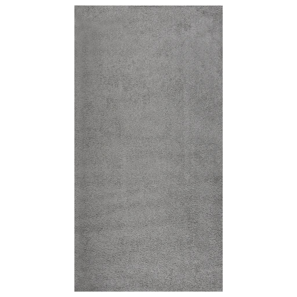 Pörrömatto korkeanukkainen harmaa 80x150 cm - Sisustajankoti.fi