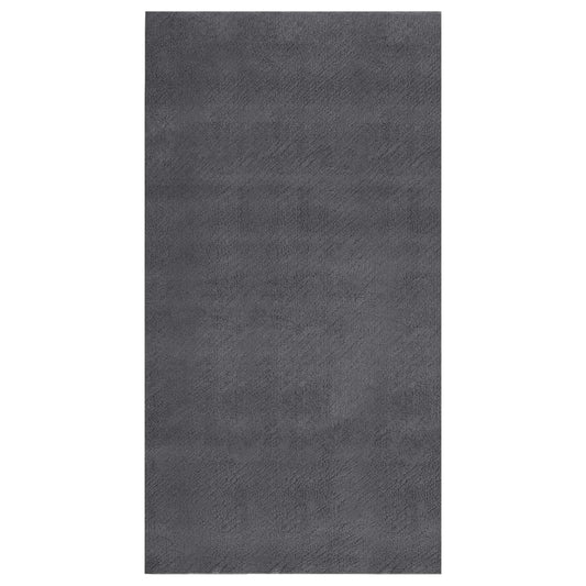 Matto pestävä pehmeä pörröinen 80x150 cm liukumaton antrasiitti - Sisustajankoti.fi