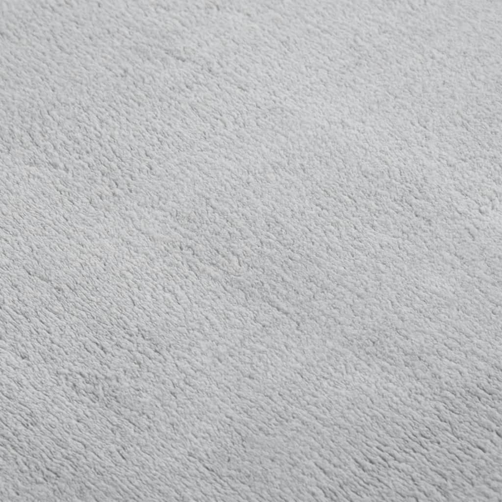 Matto pestävä pehmeä pörröinen 120x170 cm liukumaton harmaa - Sisustajankoti.fi