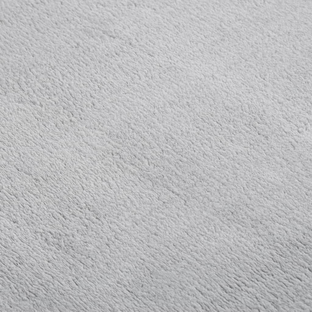 Matto pestävä pehmeä pörröinen 160x230 cm liukumaton harmaa - Sisustajankoti.fi