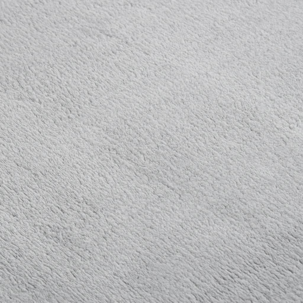 Matto pestävä pehmeä pörröinen 200x290 cm liukumaton harmaa - Sisustajankoti.fi