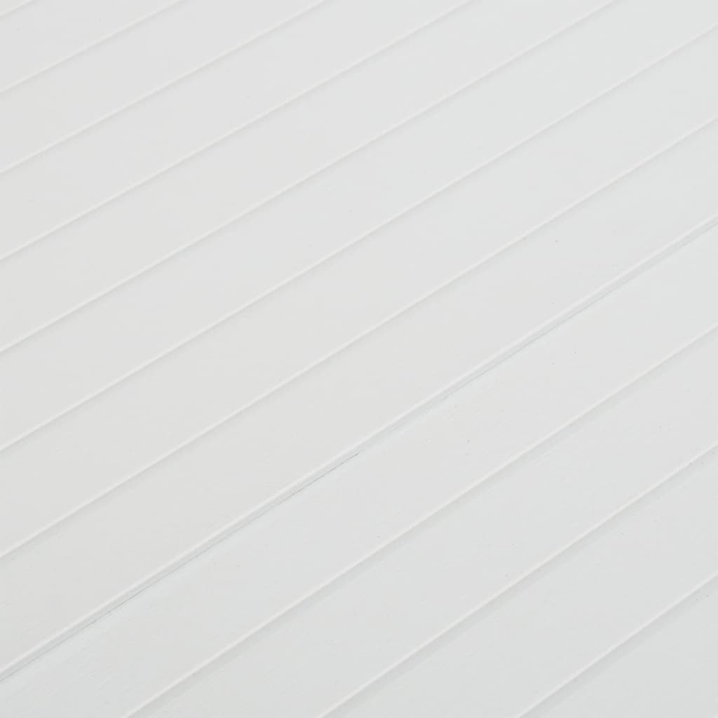 Puutarhapöytä 220x90x72 cm PP valkoinen - Sisustajankoti.fi