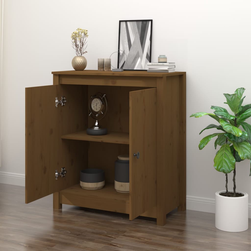 Senkki hunajanruskea 70x35x80 cm täysi mänty - Sisustajankoti.fi