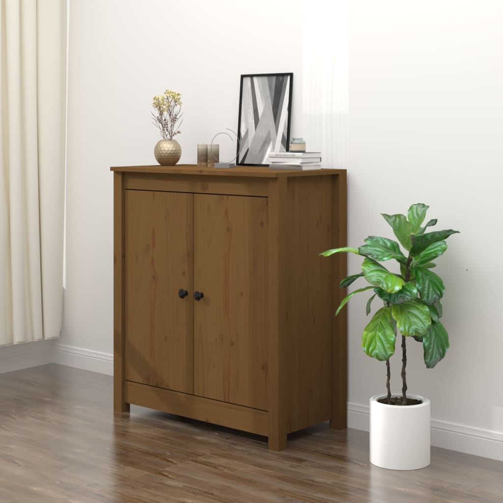 Senkki hunajanruskea 70x35x80 cm täysi mänty - Sisustajankoti.fi