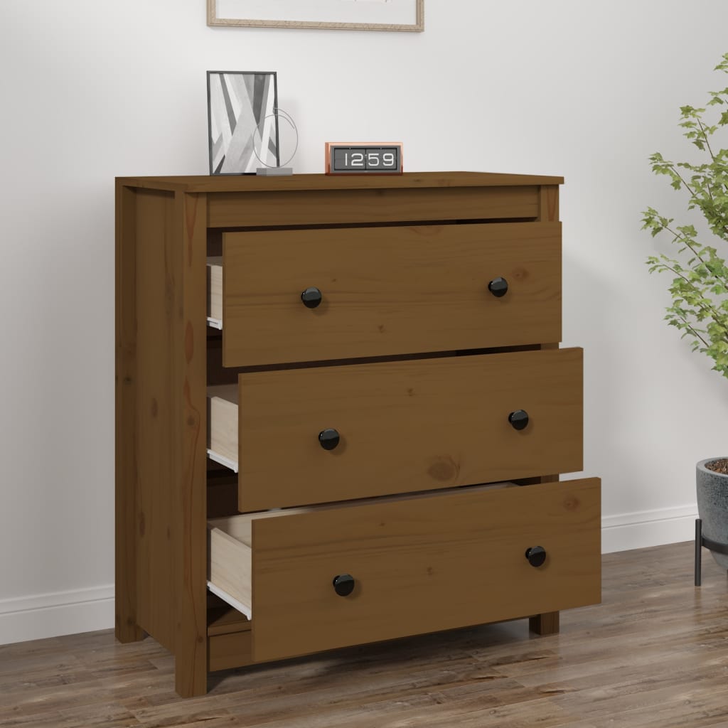 Senkki hunajanruskea 70x35x80 cm täysi mänty - Sisustajankoti.fi