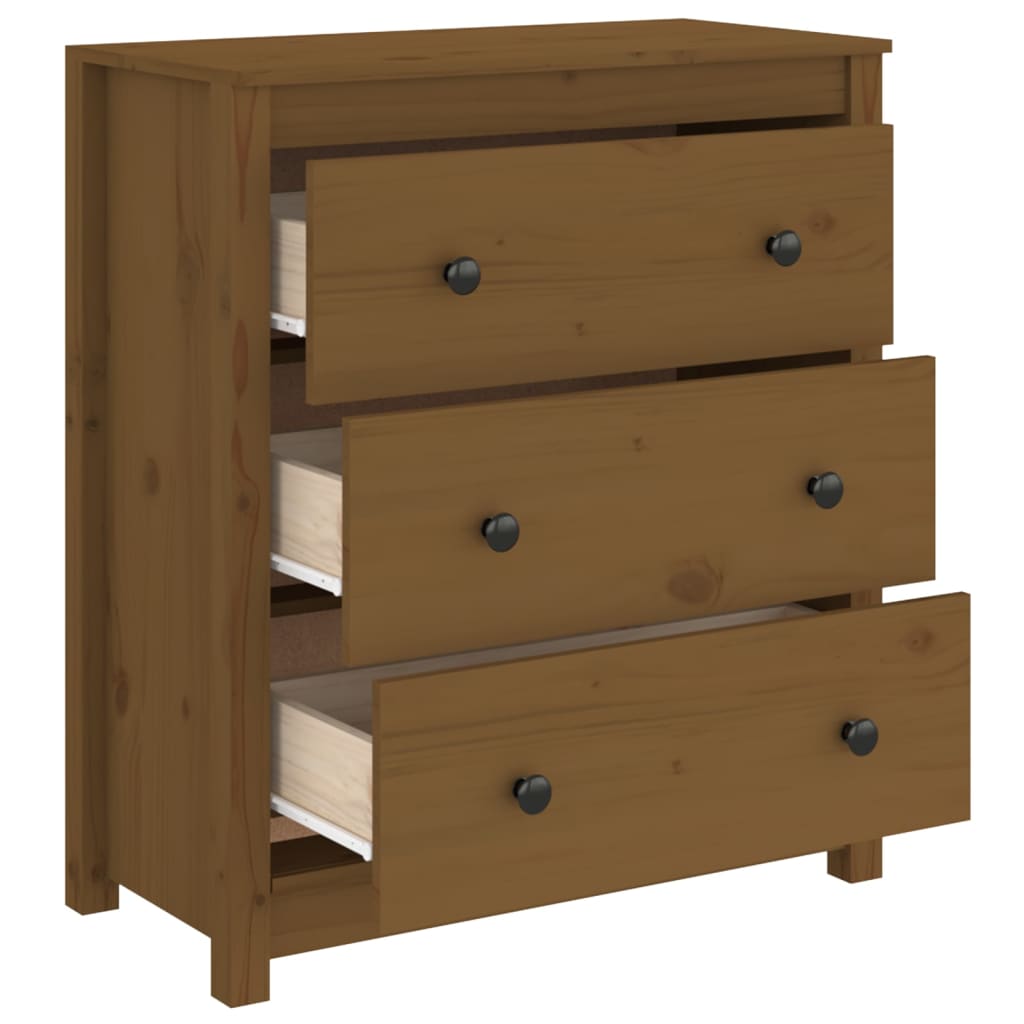Senkki hunajanruskea 70x35x80 cm täysi mänty - Sisustajankoti.fi