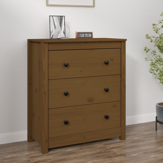 Senkki hunajanruskea 70x35x80 cm täysi mänty - Sisustajankoti.fi