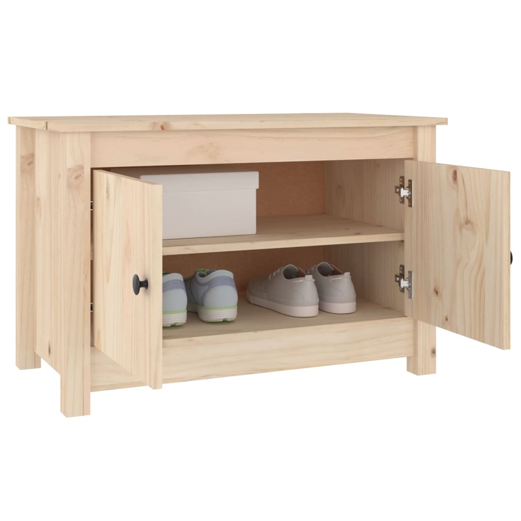 Kenkäkaappi 70x38x45,5 cm täysi mänty - Sisustajankoti.fi