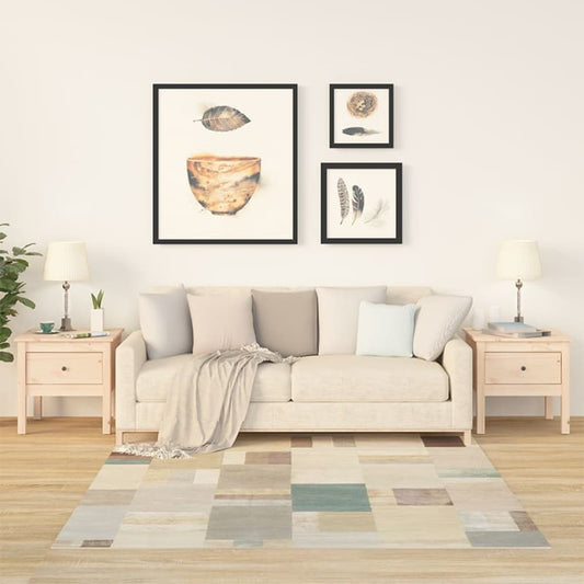 Sivupöydät 2 kpl 50x50x49 cm täysi mänty - Sisustajankoti.fi