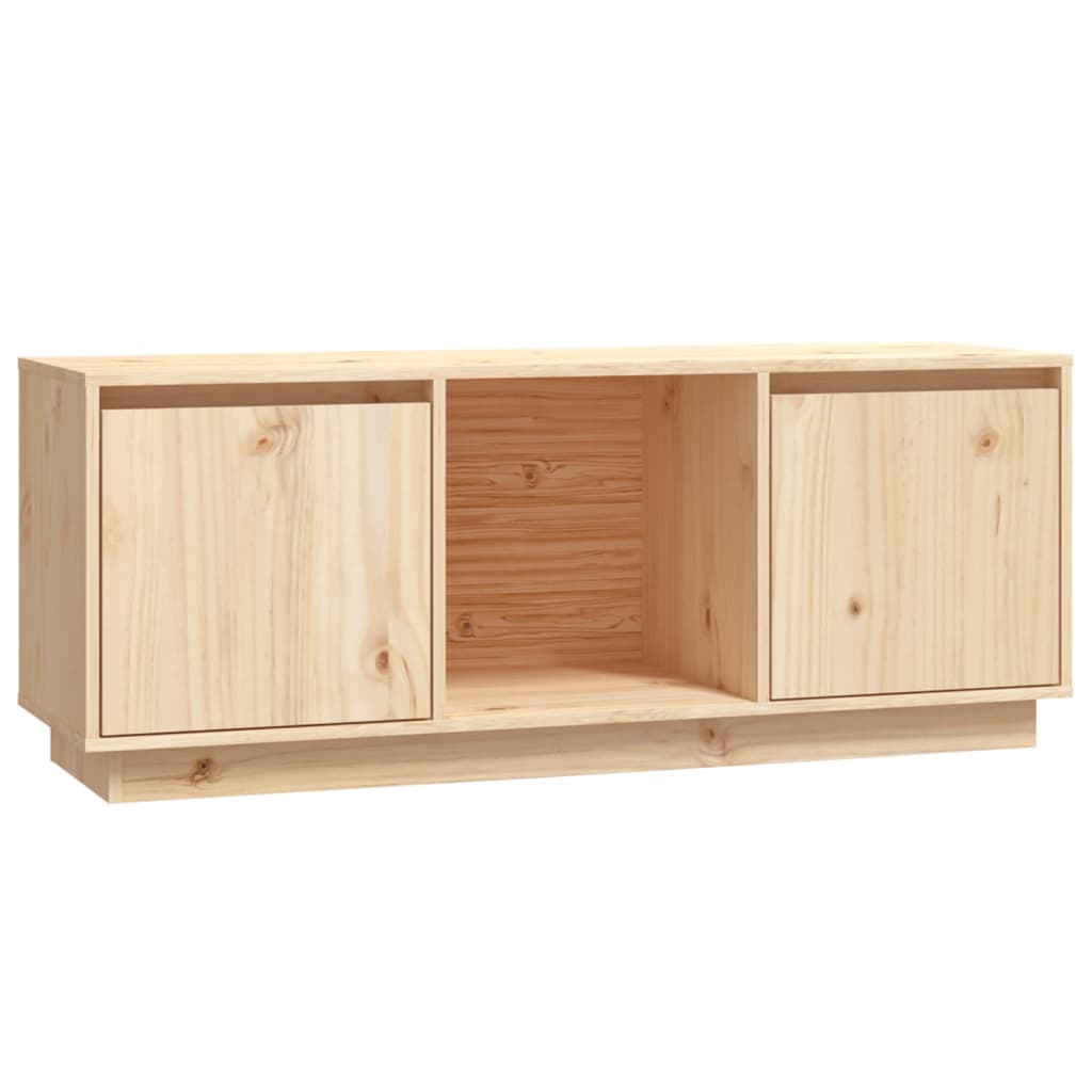 TV-taso 110,5x35x44 cm täysi mänty - Sisustajankoti.fi