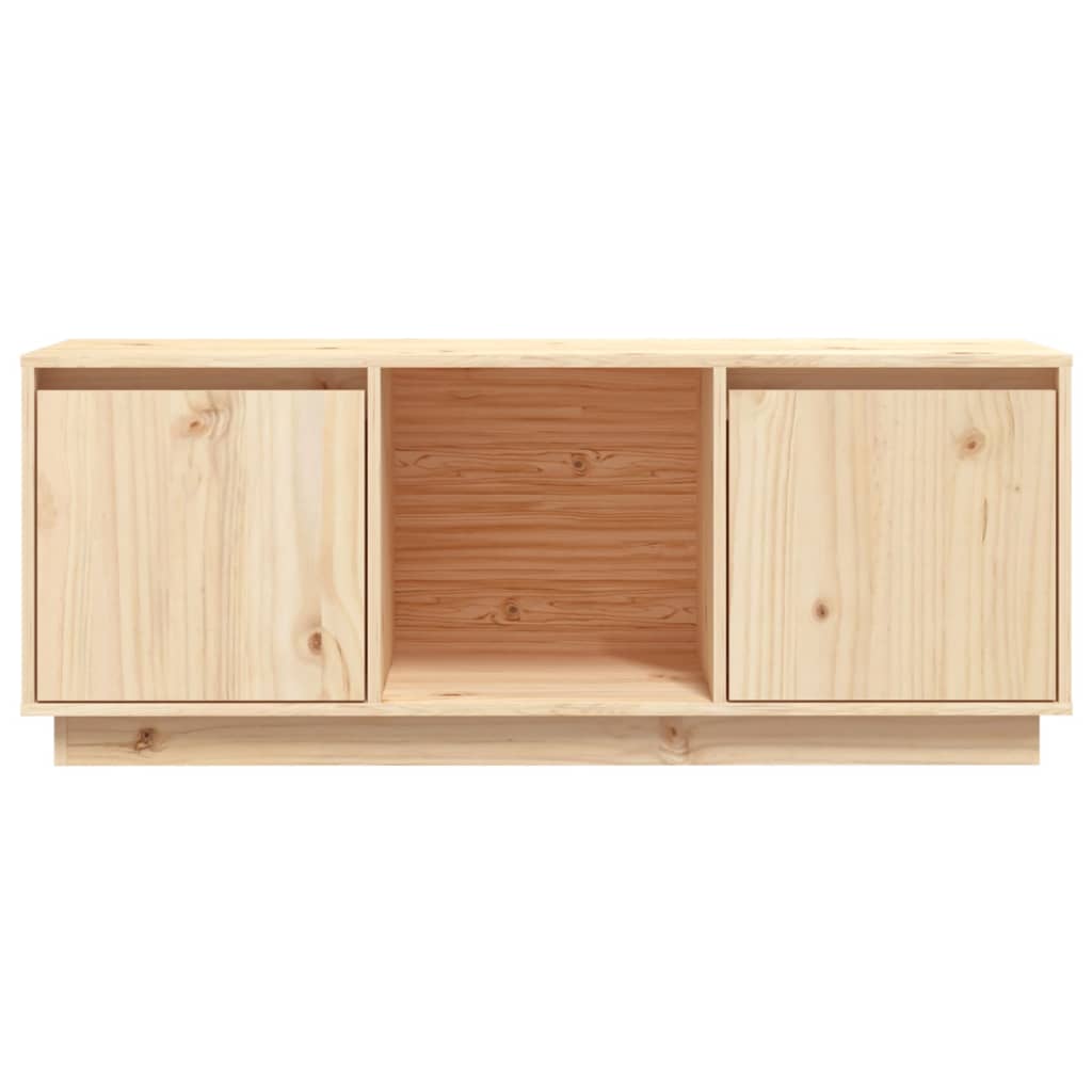 TV-taso 110,5x35x44 cm täysi mänty - Sisustajankoti.fi