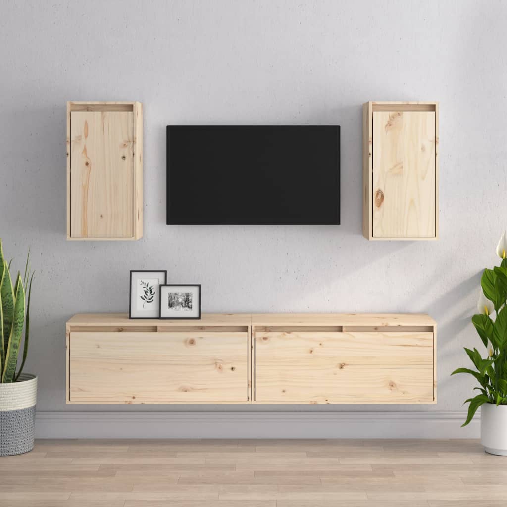 TV-tasot 4 kpl täysi mänty - Sisustajankoti.fi