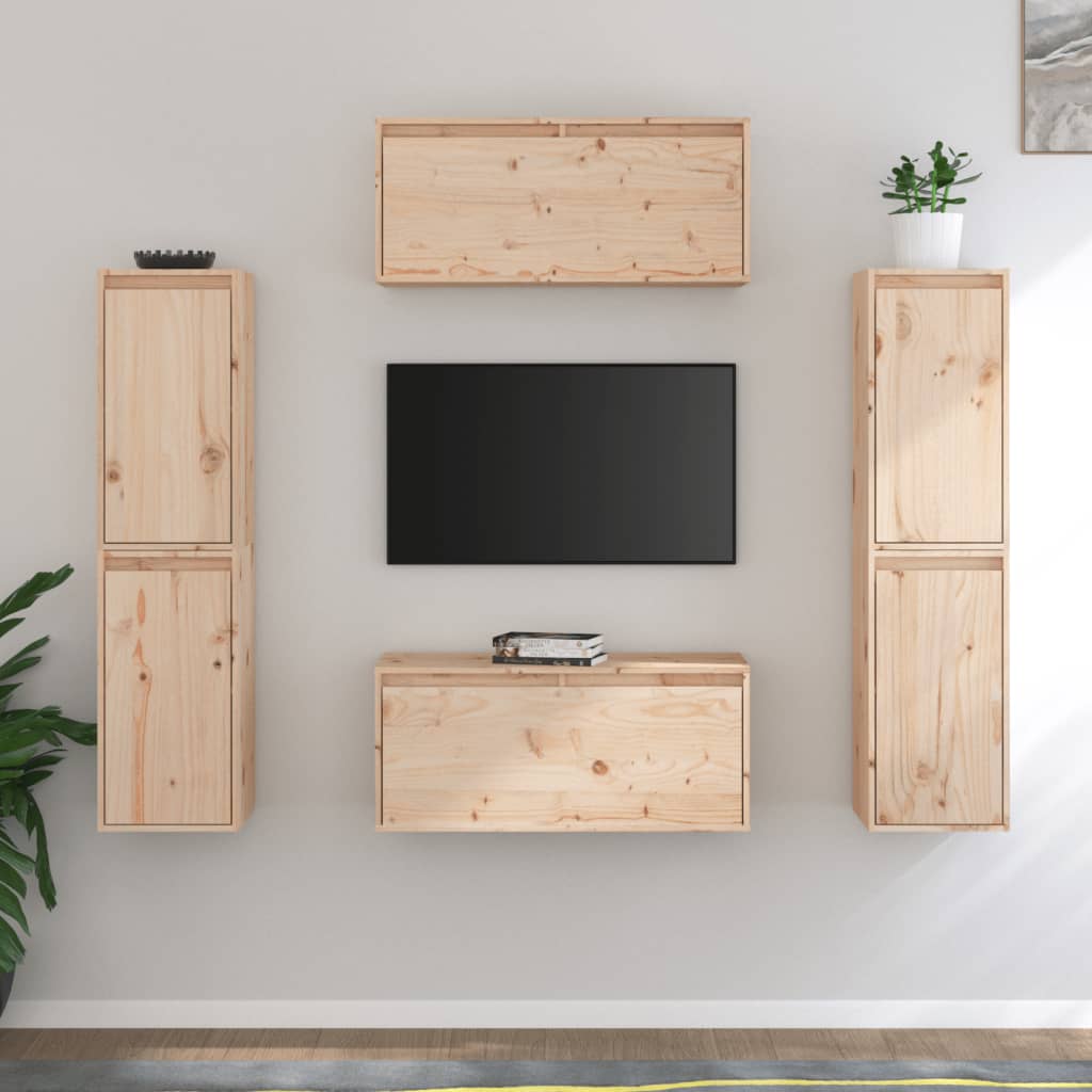 TV-tasot 6 kpl täysi mänty - Sisustajankoti.fi