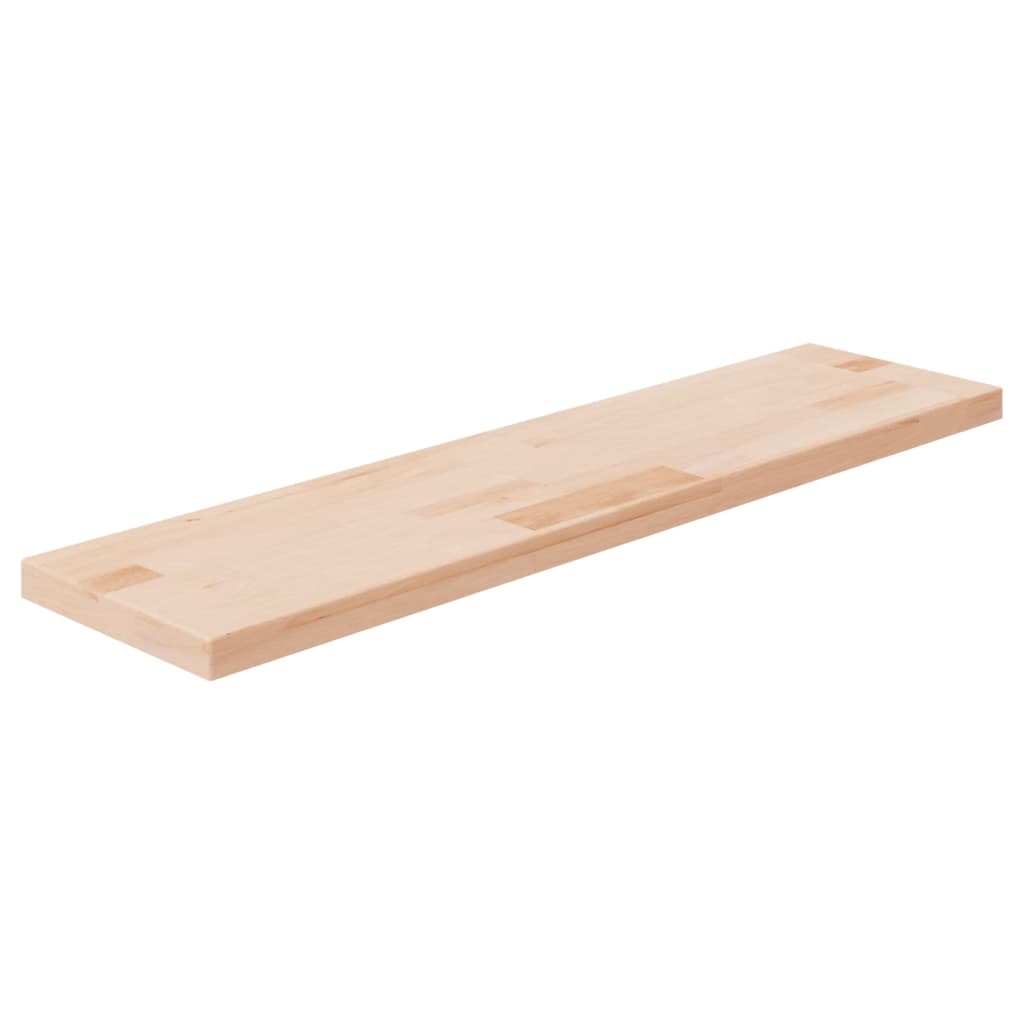 Hyllylevy 80x20x2,5 cm käsittelemätön täysi tammi - Sisustajankoti.fi
