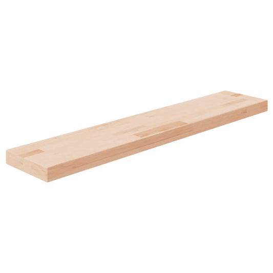 Hyllylevy 100x20x4 cm käsittelemätön täysi tammi - Sisustajankoti.fi