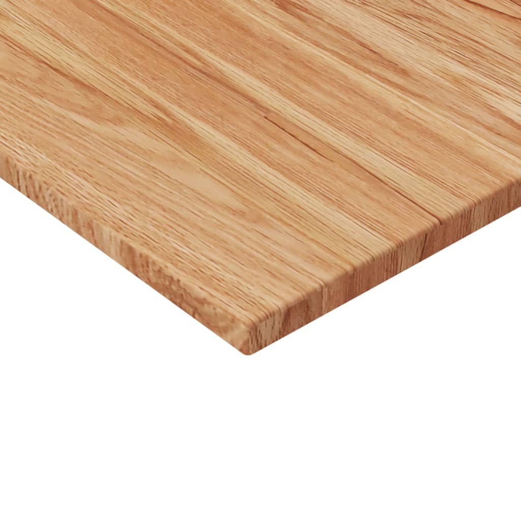 Pöytälevy neliö vaaleanruskea 80x80x1,5 cm käsitelty tammi - Sisustajankoti.fi