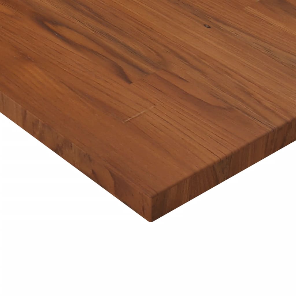 Pöytälevy neliö tummanruskea 50x50x2,5 cm käsitelty tammi - Sisustajankoti.fi