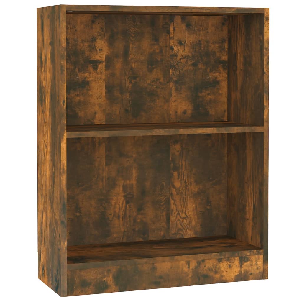 Kirjahylly savutammi 60x24x74,5 cm tekninen puu - Sisustajankoti.fi
