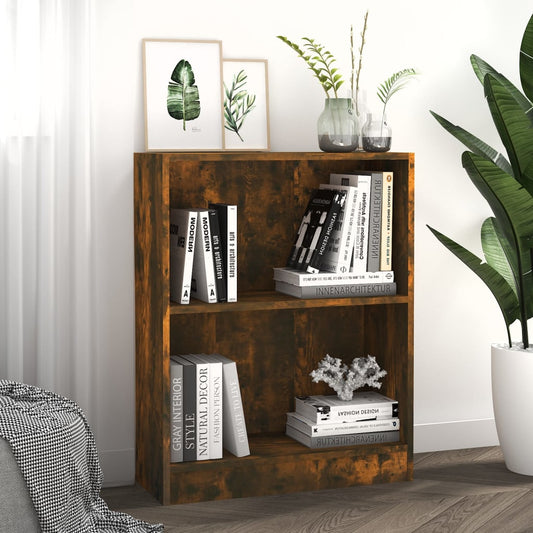 Kirjahylly savutammi 60x24x74,5 cm tekninen puu - Sisustajankoti.fi