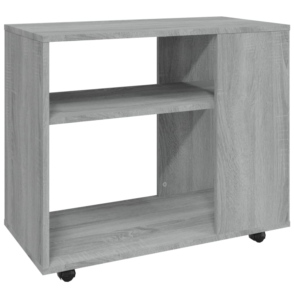 Sivupöytä harmaa Sonoma 70x35x55 cm tekninen puu - Sisustajankoti.fi