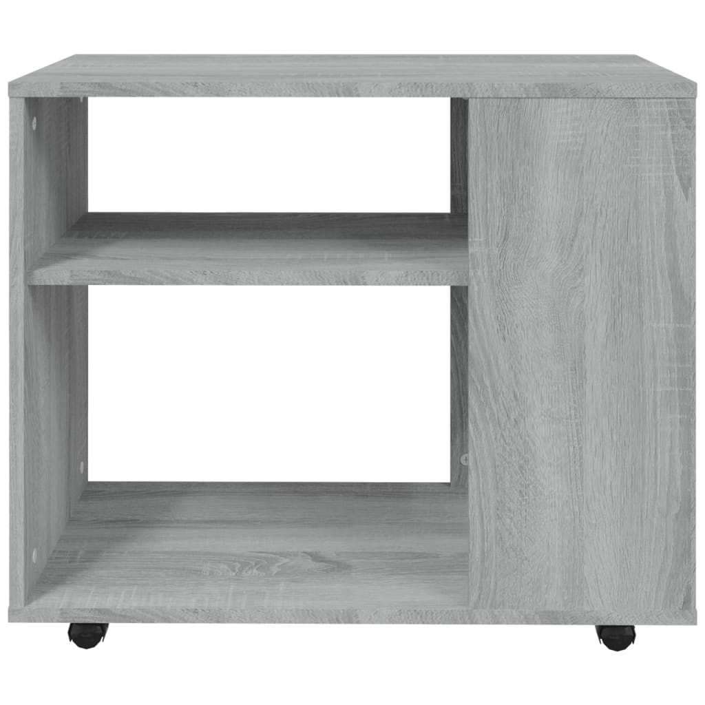 Sivupöytä harmaa Sonoma 70x35x55 cm tekninen puu - Sisustajankoti.fi