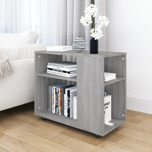 Sivupöytä harmaa Sonoma 70x35x55 cm tekninen puu - Sisustajankoti.fi