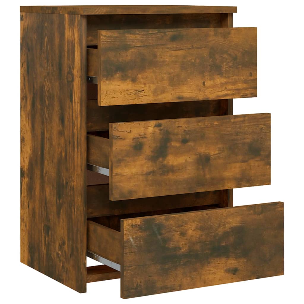 Yöpöytä savutammi 40x35x62,5 cm tekninen puu - Sisustajankoti.fi