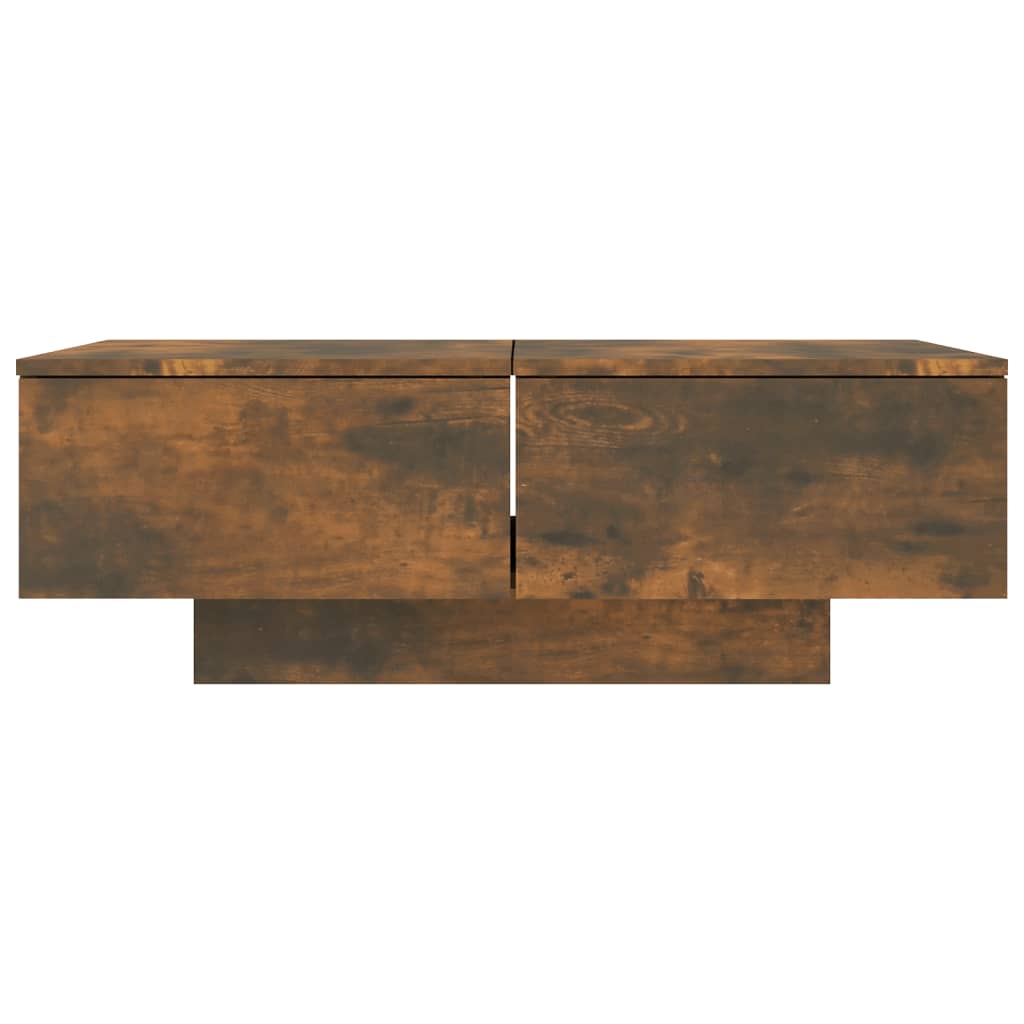 Sohvapöytä savutammi 90x60x31 cm tekninen puu - Sisustajankoti.fi