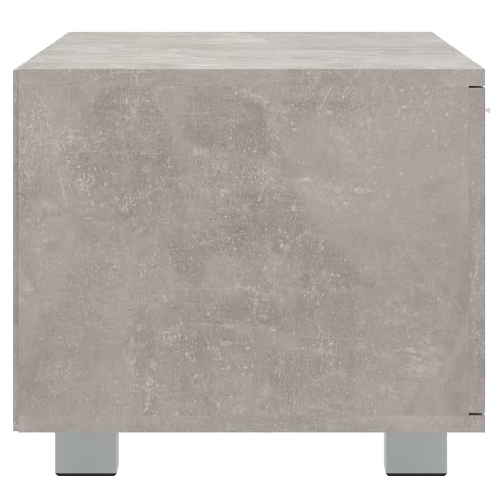 TV-taso betoninharmaa 120x40,5x35 cm tekninen puu - Sisustajankoti.fi