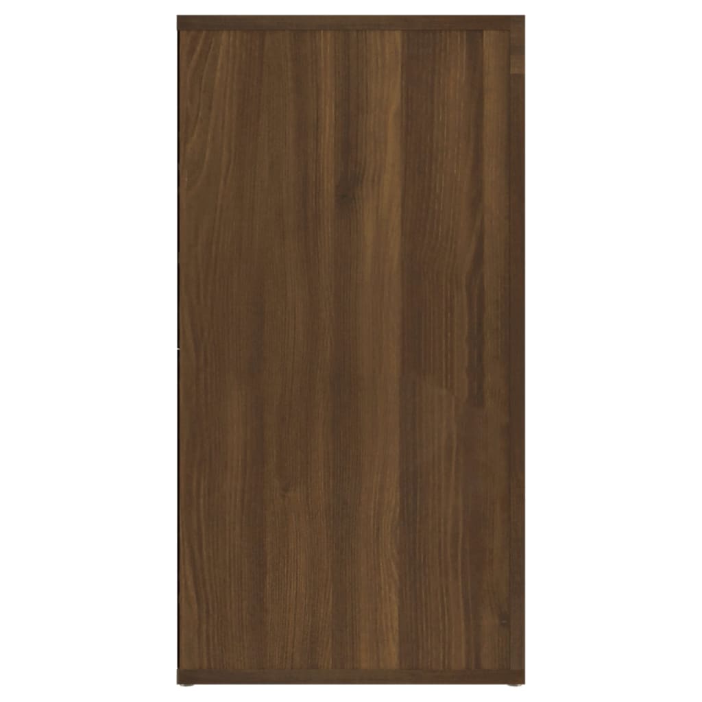 Senkki ruskea tammi 120x36x69 cm tekninen puu - Sisustajankoti.fi