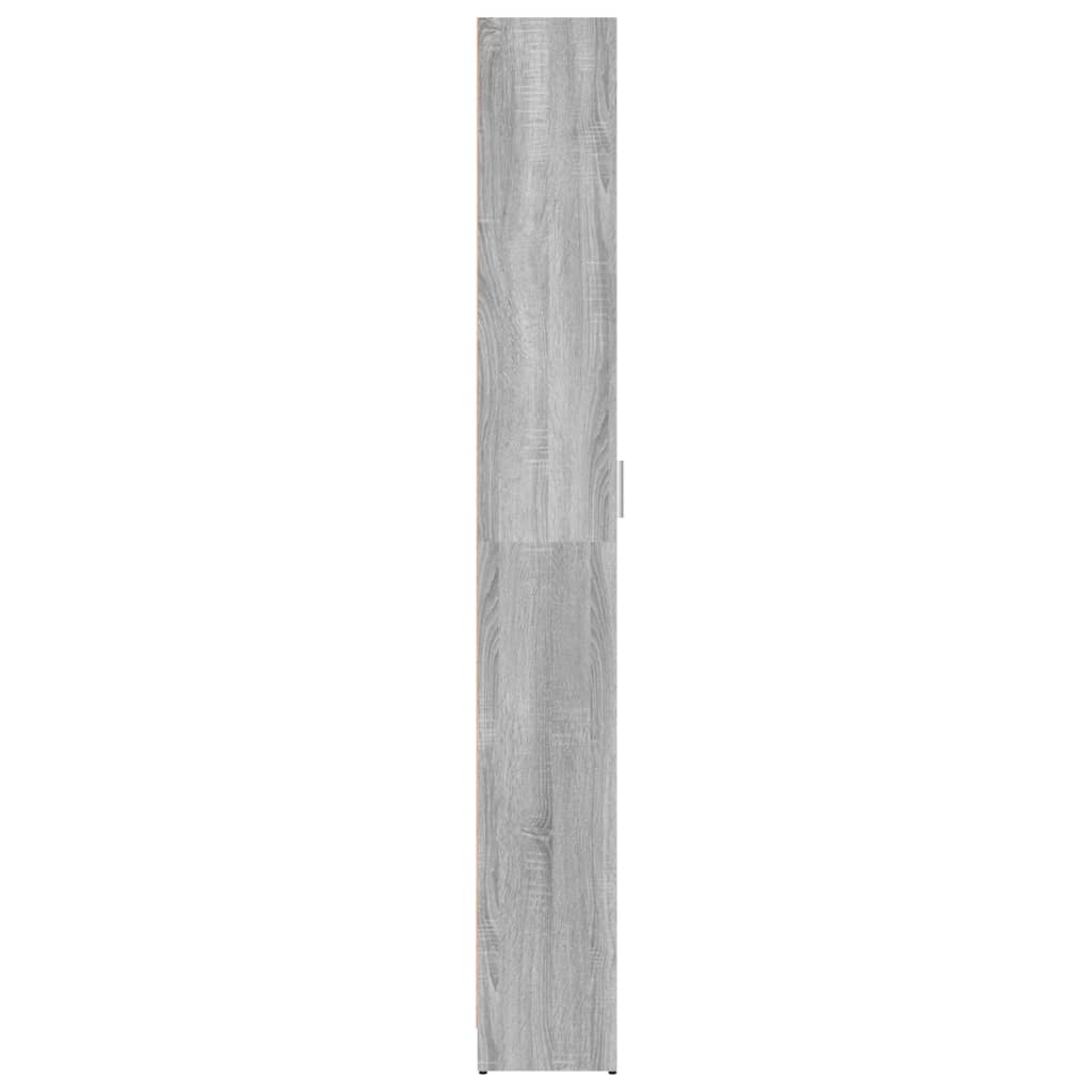 Eteisen vaatekaappi harmaa Sonoma 55x25x189 cm tekninen puu - Sisustajankoti.fi
