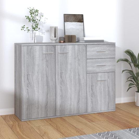 Senkki harmaa Sonoma 105x30x75 cm tekninen puu - Sisustajankoti.fi