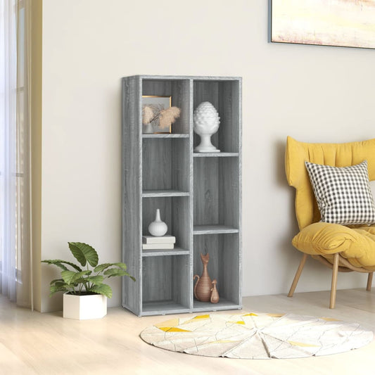 Kirjahylly harmaa Sonoma 50x25x106 cm - Sisustajankoti.fi