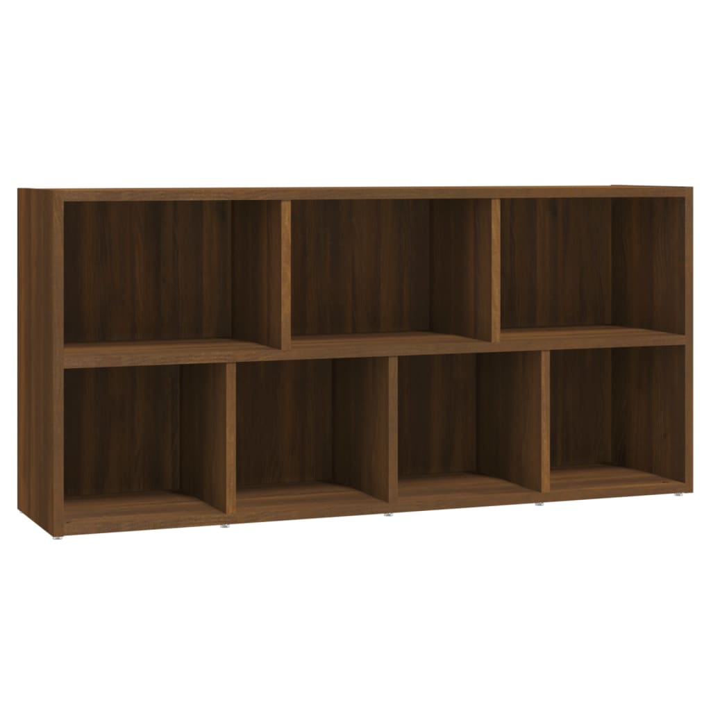 Kirjahylly ruskea tammi 50x25x106 cm - Sisustajankoti.fi
