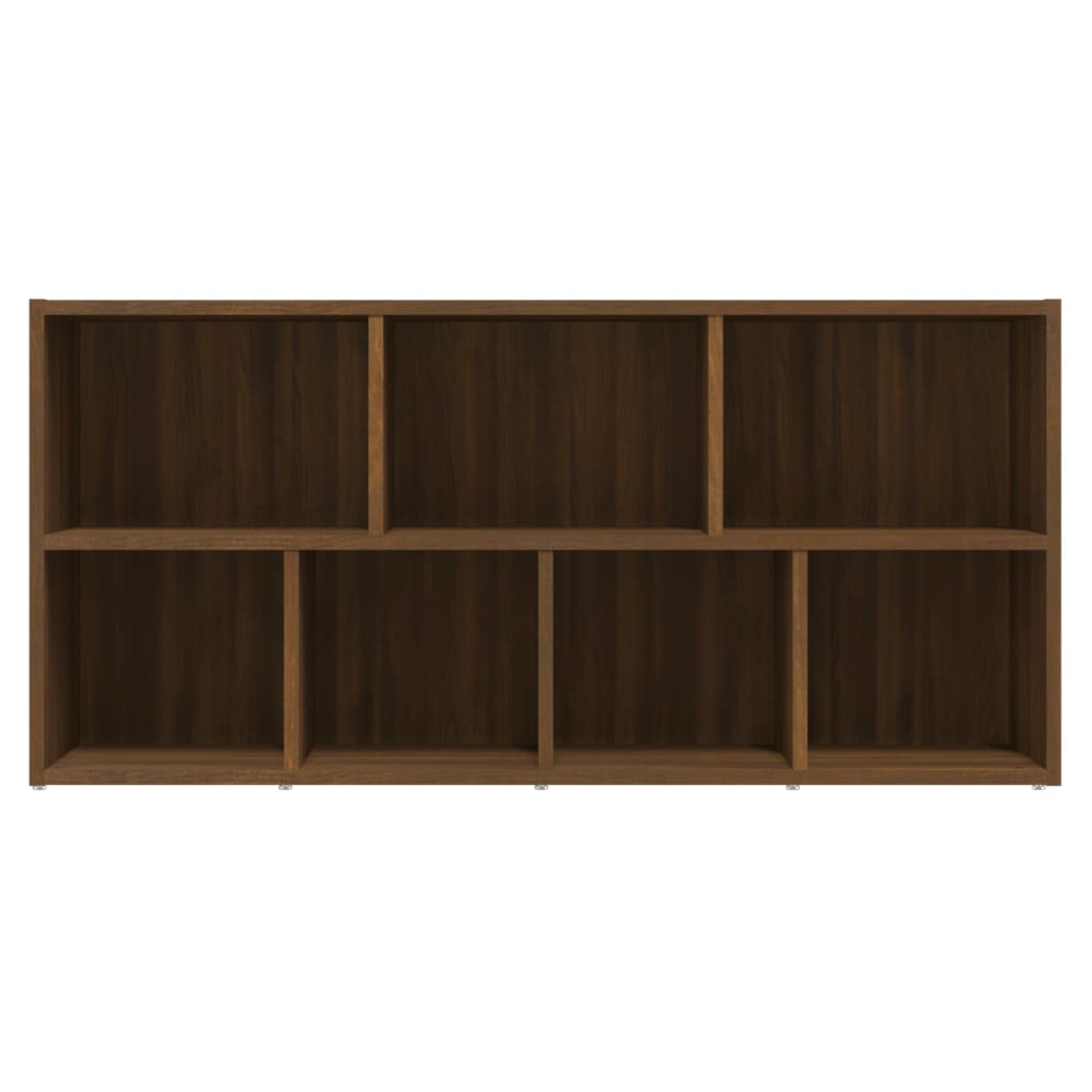 Kirjahylly ruskea tammi 50x25x106 cm - Sisustajankoti.fi