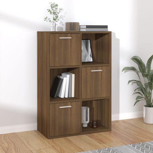 Säilytyskaappi ruskea tammi 60x29,5x90 cm - Sisustajankoti.fi