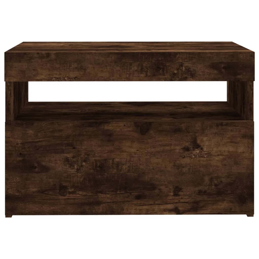 TV-taso LED-valoilla savutammi 60x35x40 cm - Sisustajankoti.fi