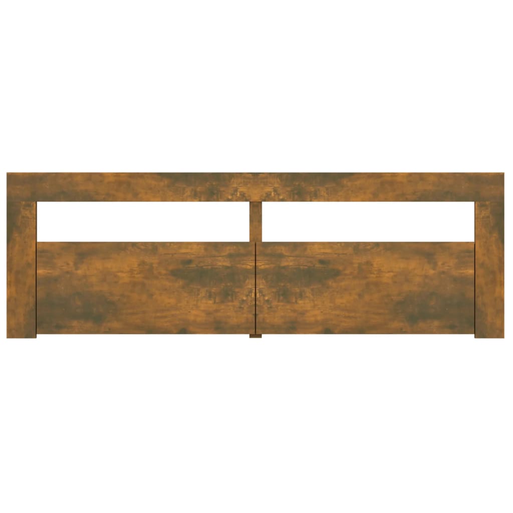 TV-taso LED-valoilla savutammi 120x35x40 cm - Sisustajankoti.fi