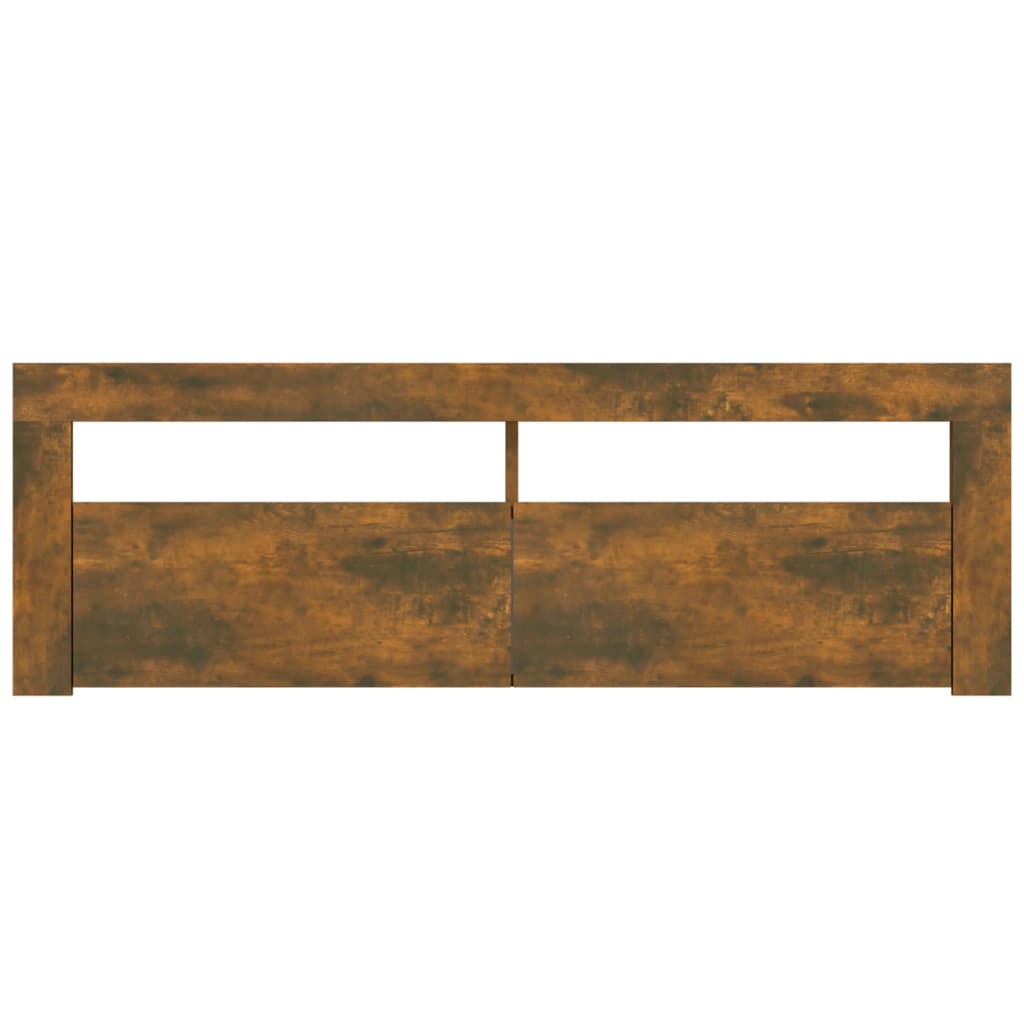 TV-taso LED-valoilla savutammi 120x35x40 cm - Sisustajankoti.fi