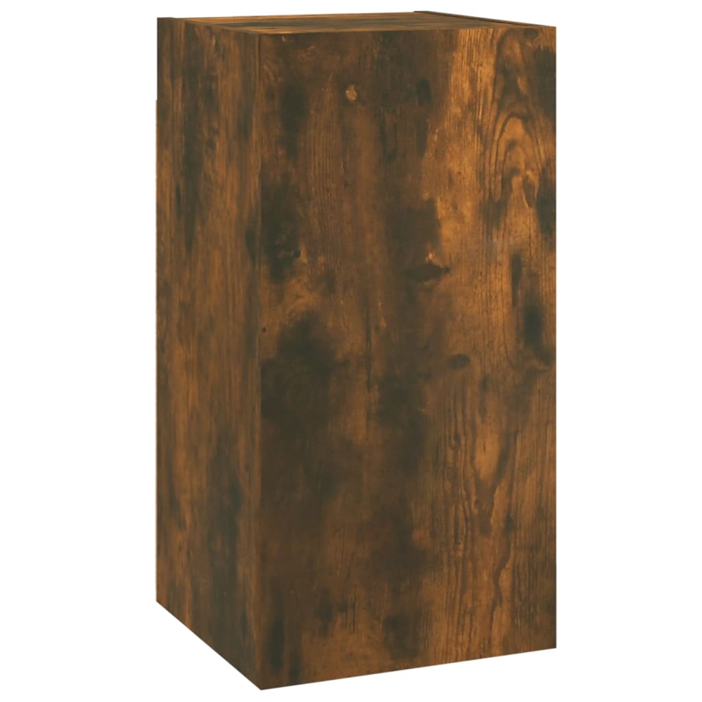 TV-tasot 2 kpl savutammi 30,5x30x60 cm tekninen puu - Sisustajankoti.fi
