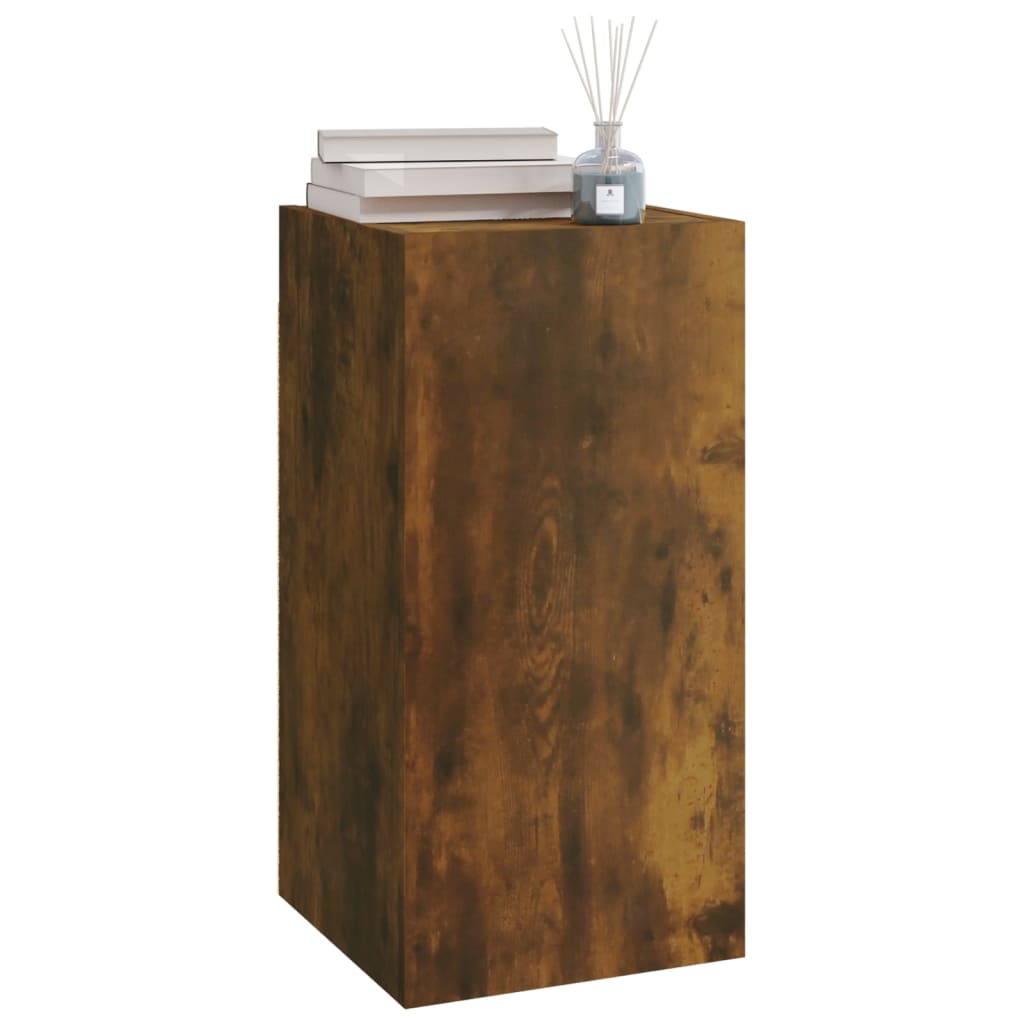 TV-tasot 2 kpl savutammi 30,5x30x60 cm tekninen puu - Sisustajankoti.fi