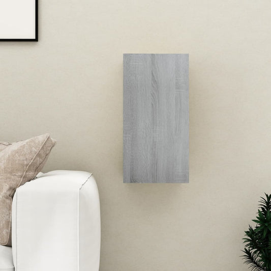 TV-taso harmaa Sonoma 30,5x30x60 cm tekninen puu - Sisustajankoti.fi