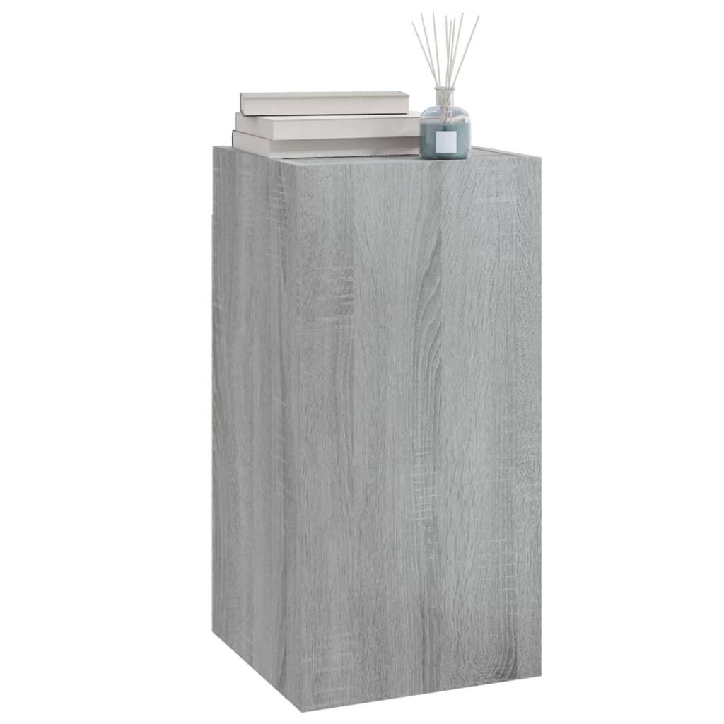TV-tasot 2 kpl harmaa Sonoma 30,5x30x60 cm - Sisustajankoti.fi