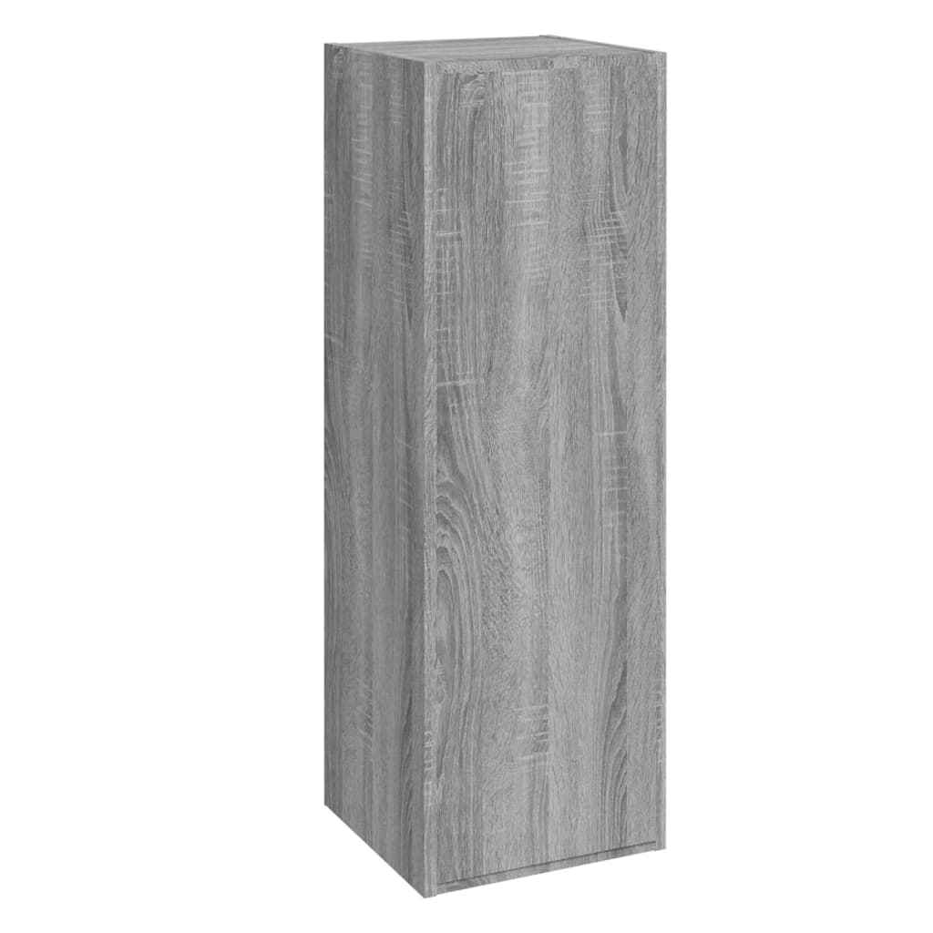 TV-taso harmaa Sonoma 30,5x30x90 cm tekninen puu - Sisustajankoti.fi
