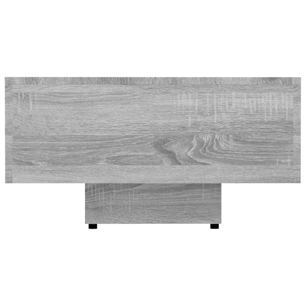 Sohvapöytä harmaa Sonoma 115x60x31 cm tekninen puu - Sisustajankoti.fi