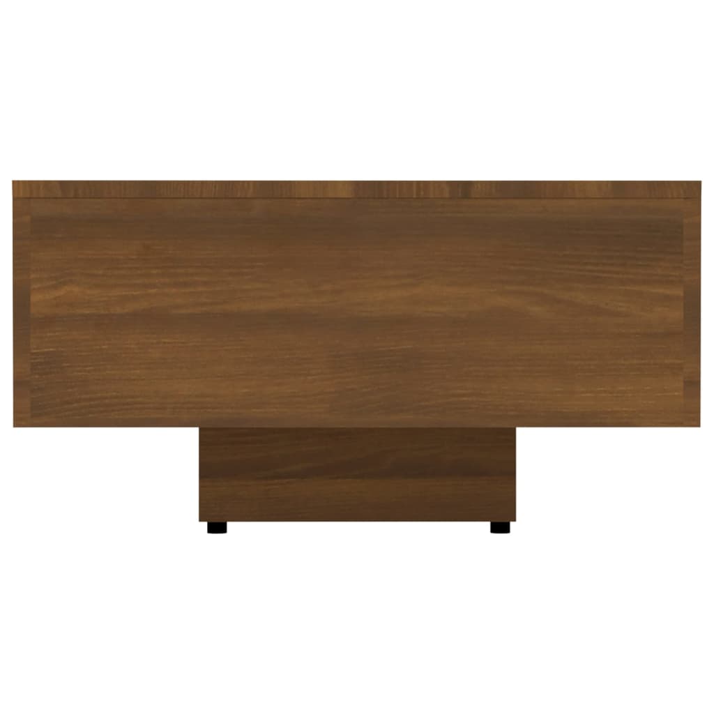 Sohvapöytä ruskea tammi 115x60x31 cm tekninen puu - Sisustajankoti.fi